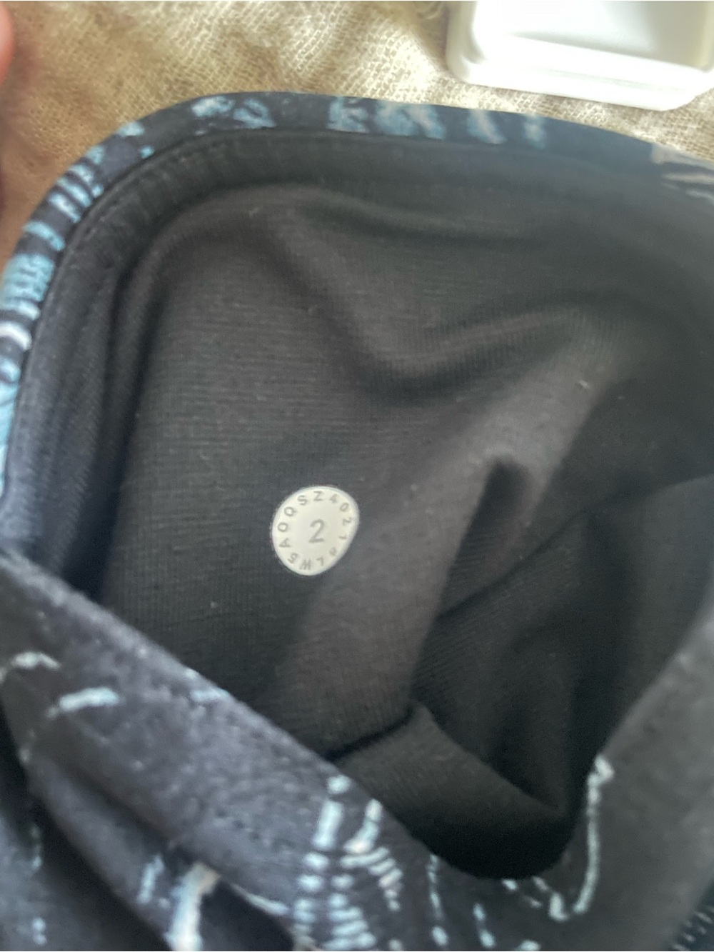 Lululemon Train Times 7/8 Pant *25"
Eternal Wave Starlight Black Women’s Sz 2 - Picture 4 of 4